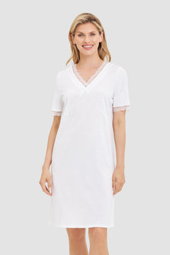 WHITE Nachthemd