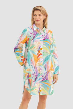 MULTI LEAVES Kleid
