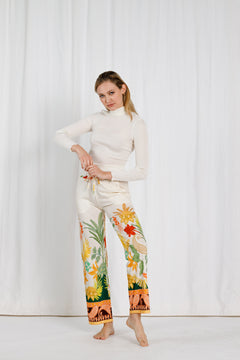 ROLLI Wolle-Seide-Pullover