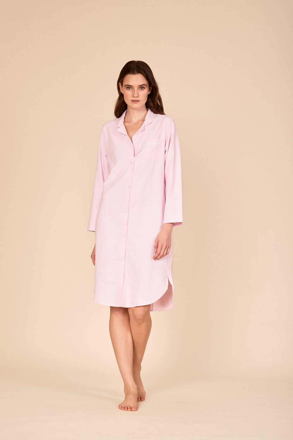 LIS Flanell-Nachthemd