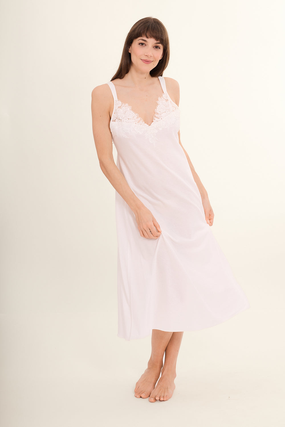 COTONIA Träger-Nachthemd