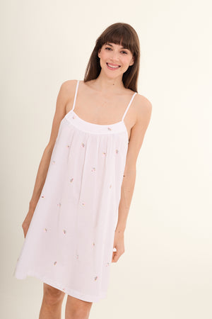 JAADE Spaghetti-Nachthemd