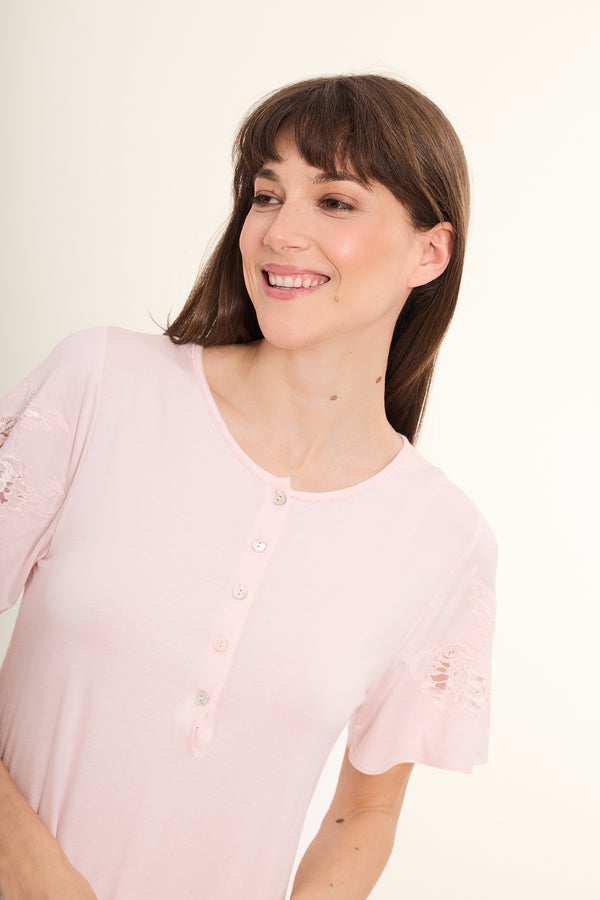 FANTASIA Kurzarm-Nachthemd