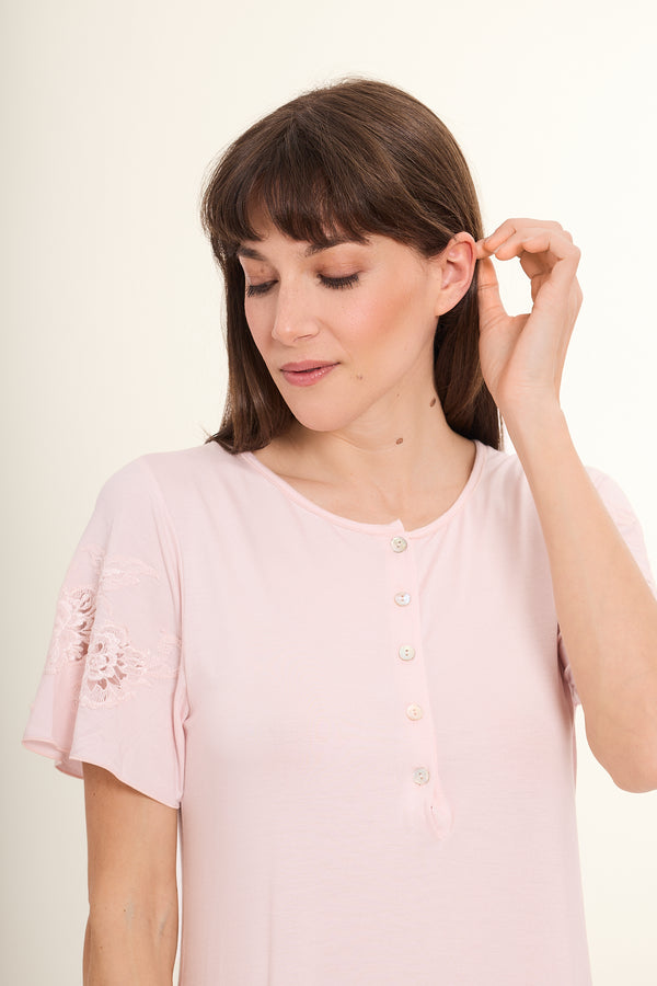 FANTASIA Kurzarm-Nachthemd