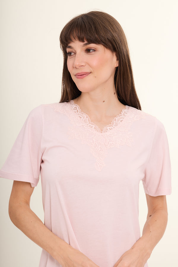 BASICI Kurzarm-Nachthemd