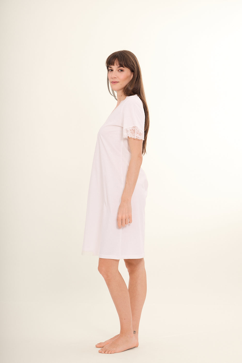 FIORI Kurzarm-Nachthemd