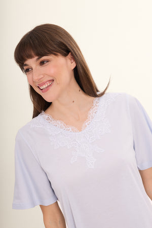 BASICI NH Kurzarm-Nachthemd