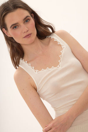 BANDINO Wolle-Seide-Top