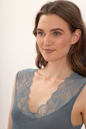 ZUCCERO Wolle-Seide-Top