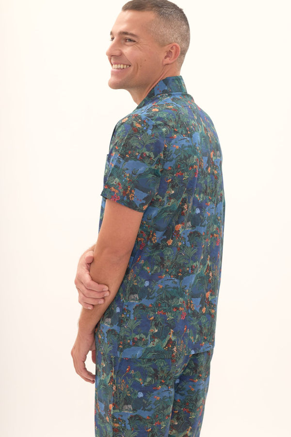 MIDNIGHT JUNGLE kurzer Pyjama