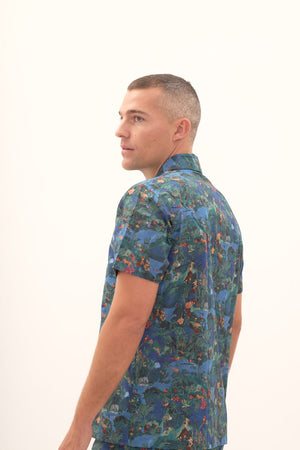 MIDNIGHT JUNGLE kurzer Pyjama