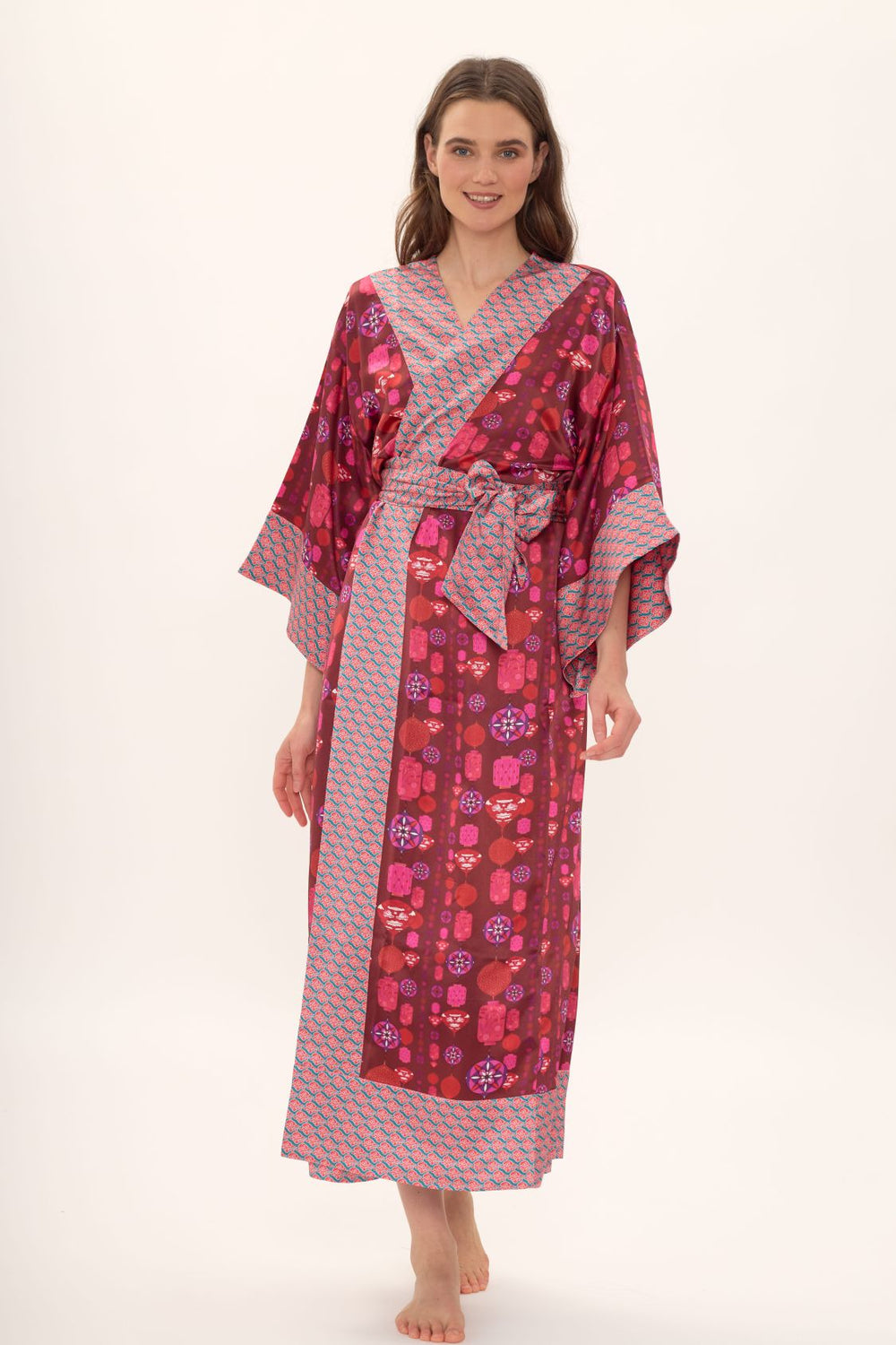 NIKKO Kimono Seide