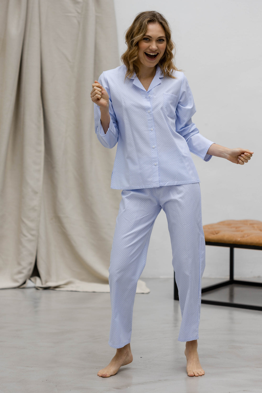 POLKA Flanell-Pyjama