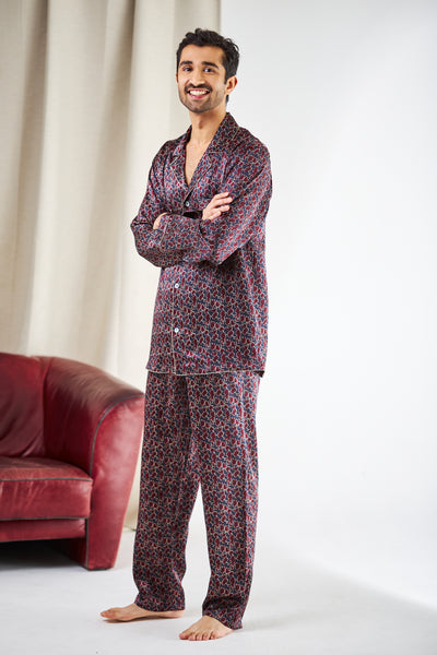WEIN Seiden-Pyjama